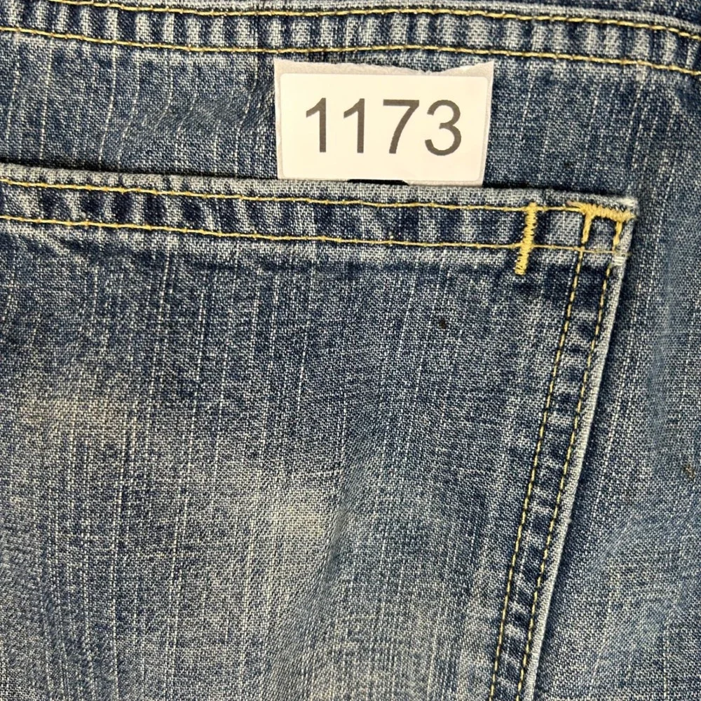 Levi's SilverTab‎ Shorts Mens W30 Blue Low Loose Raw Cut Off Denim 90s Skater